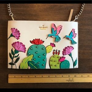 Kate Spade Scenic Route Cactus Leather Crossbody